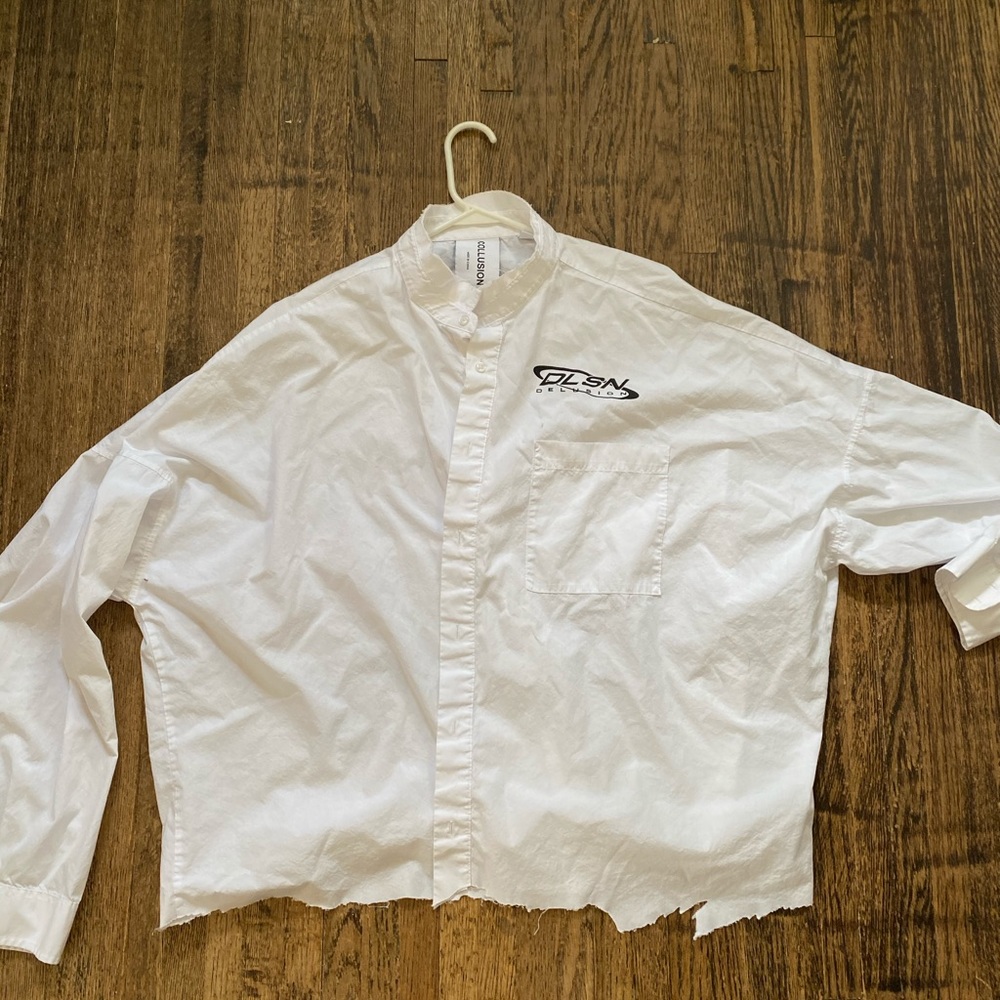 Collusion oversized button down